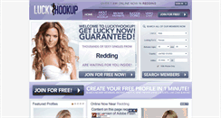 Desktop Screenshot of luckyhookup.com